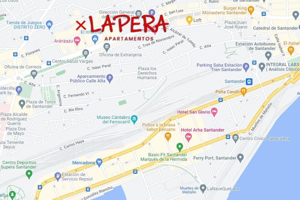 Alojamientos Turisticos Con Terraza En Santander Lapera Exterior photo